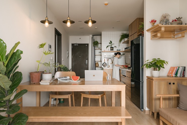 Cô gái độc thân ở Hà Nội chi 150 triệu lột xác” căn hộ đẹp như mơ-1