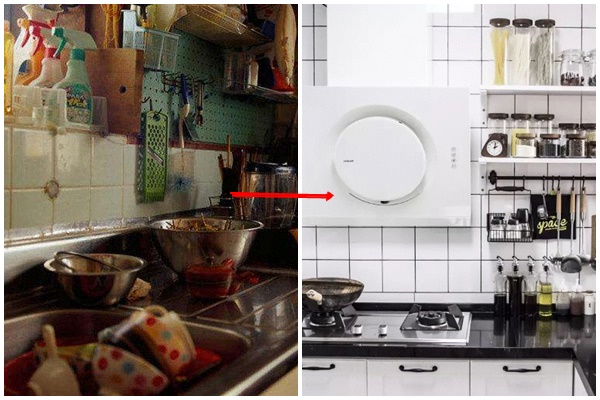 Nhà bếp bừa bộn, bẩn cỡ nào chỉ cần áp dụng những cách sau là trở nên sáng sủa, sạch sẽ-1
