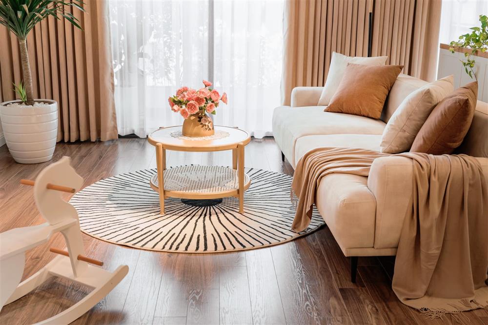 Chốt mua nhà trong phút mốt và sửa sang chỉ vỏn vẹn một tháng, cặp vợ chồng trẻ sở hữu căn hộ cực phẩm, thanh lịch mà ấm áp-9