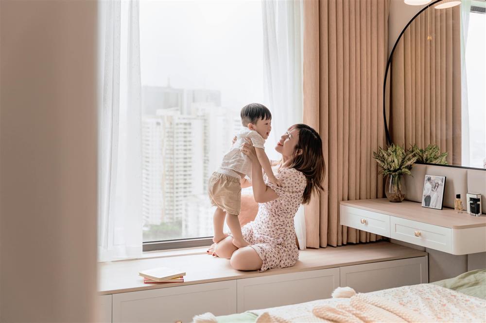 Chốt mua nhà trong phút mốt và sửa sang chỉ vỏn vẹn một tháng, cặp vợ chồng trẻ sở hữu căn hộ cực phẩm, thanh lịch mà ấm áp-16