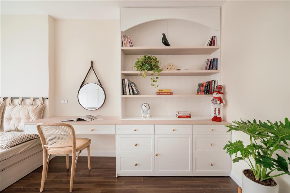 Chốt mua nhà trong phút mốt và sửa sang chỉ vỏn vẹn một tháng, cặp vợ chồng trẻ sở hữu căn hộ cực phẩm, thanh lịch mà ấm áp-19