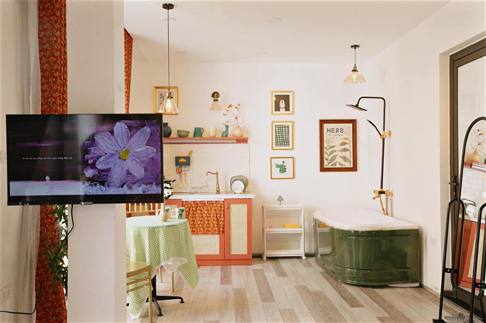 Cô gái 9X ở Hà Nội trổ tài cải tạo nhà trọ 40m² và cái kết cho thấy sức mạnh vô hạn của ý tưởng thiết kế-4