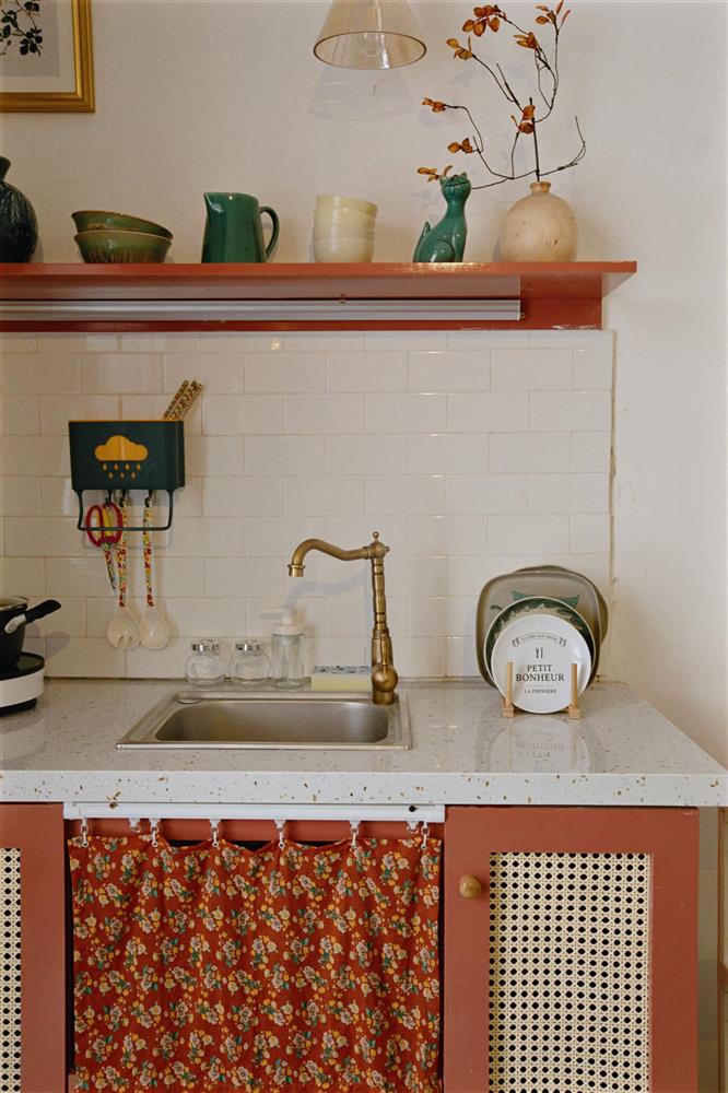 Cô gái 9X ở Hà Nội trổ tài cải tạo nhà trọ 40m² và cái kết cho thấy sức mạnh vô hạn của ý tưởng thiết kế-8