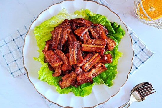 Dùng nồi chiên không dầu làm món thịt chiên vừa nhàn thân mà vẫn ngon miệng!