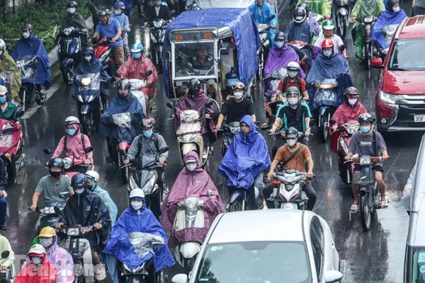 Từ đêm nay, miền Bắc đón mưa dông nhiều ngày-1