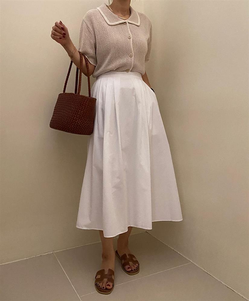 5 kiểu chân váy cho người thấp, mặc lên đảm bảo sành điệu và cao thêm 5 phân-12