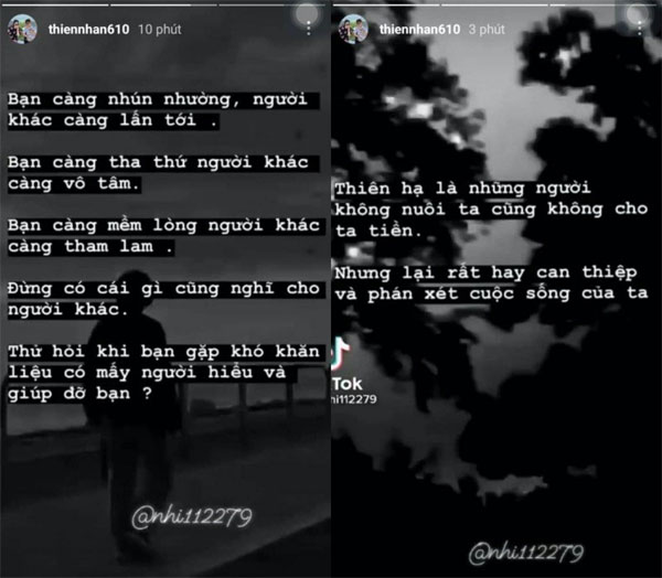 Sau khi gia đình lên tiếng, Thiện Nhân liên tục đăng đàn: Bạn càng mềm lòng, người khác càng tham-3