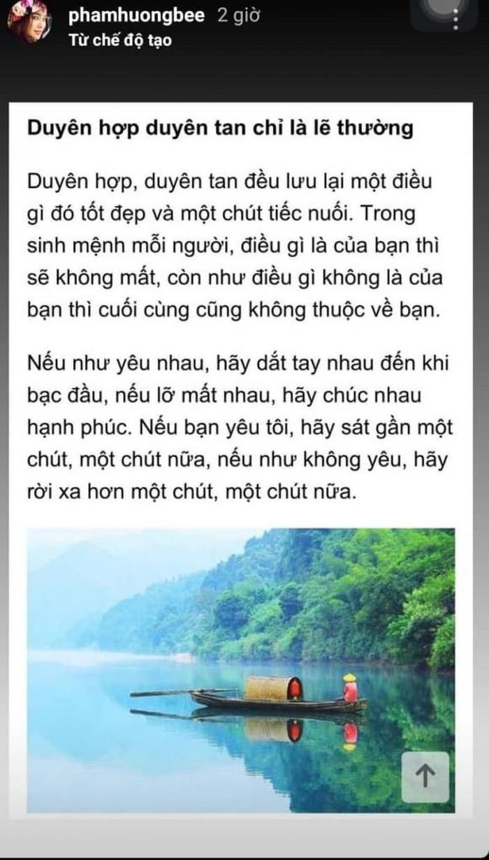 Phạm Hương đưa triết lý cuộc sống, đề cập đến chuyện buông bỏ, bàn về chữ duyên-4