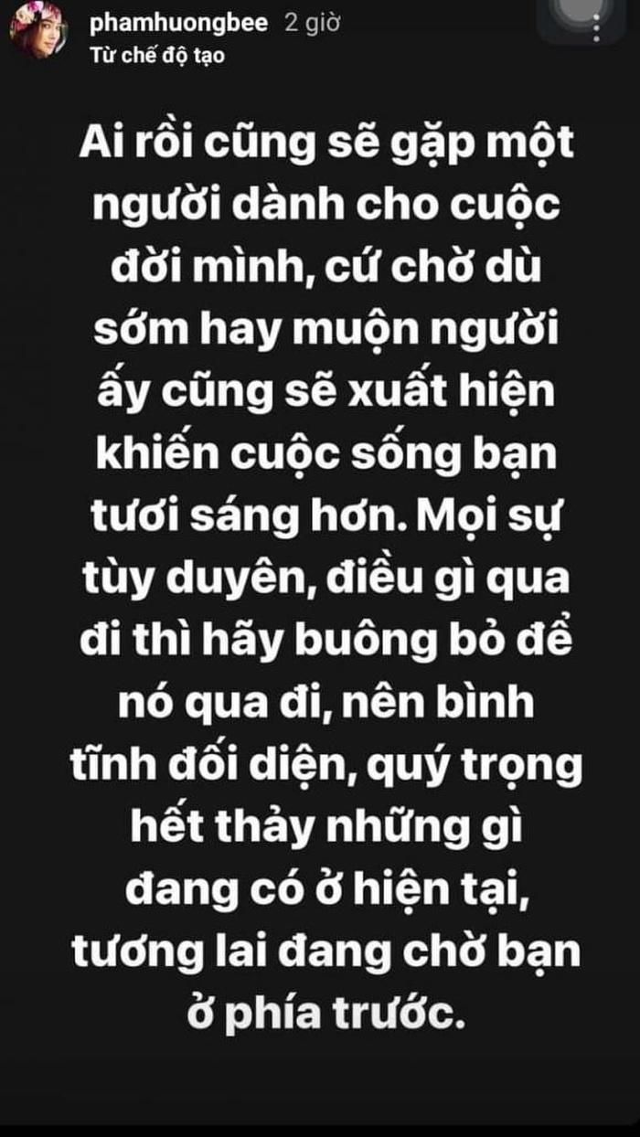 Phạm Hương đưa triết lý cuộc sống, đề cập đến chuyện buông bỏ, bàn về chữ duyên-2