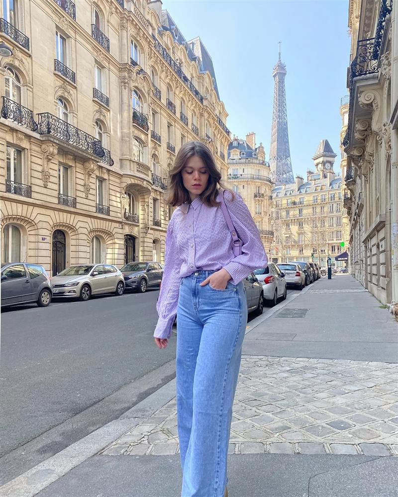 5 kiểu quần jeans phụ nữ Pháp hay diện nhất vì siêu tôn dáng-6