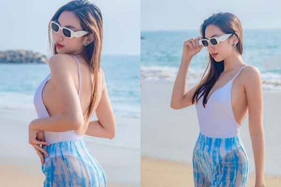 Thùy Tiên hé lộ khoảnh khắc sexy hiếm có trong chuyến từ thiện Angola, fan trầm trồ vì body nuột nà