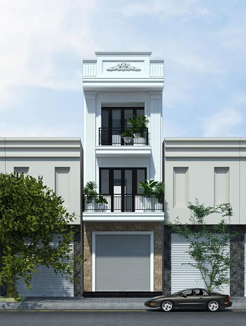 Nhà ống tân cổ điển 3 tầng đẹp và tiện nghi, ai cũng khen nức nở-6