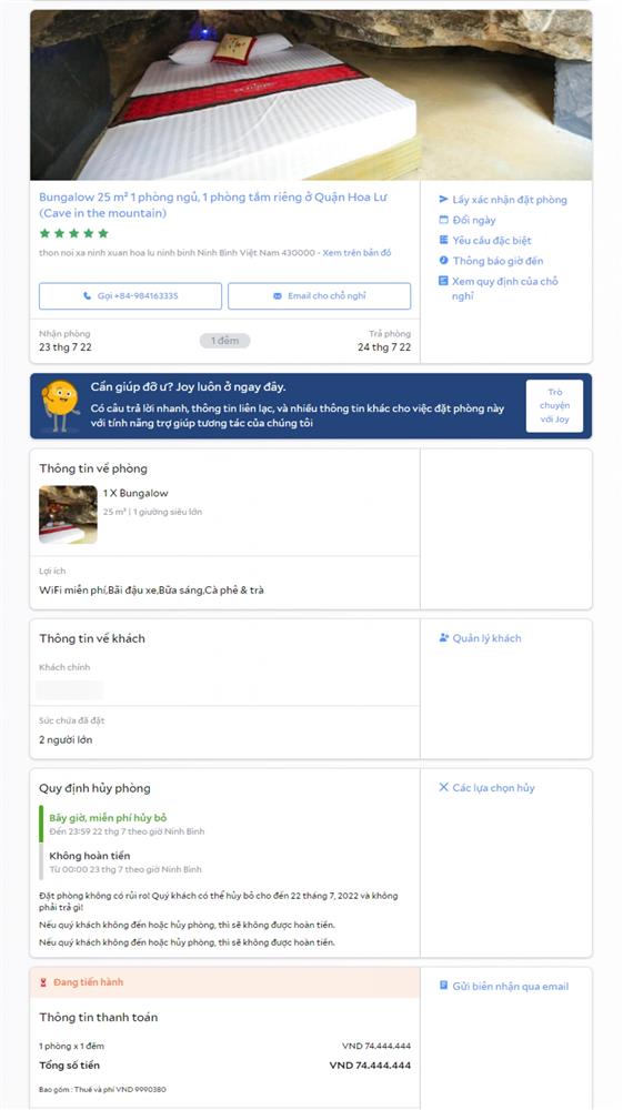 Choáng với giá phòng ngủ trong hang hơn 60 triệu đồng/đêm tại Ninh Bình-1