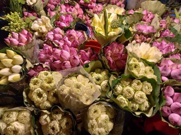 Hoa sen cuối mùa, chị em Hà thành tranh thủ mua về cắm chơi-3