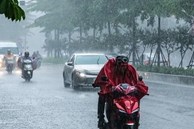 Cảnh báo mưa dông ở nội thành Hà Nội vào giờ tan tầm