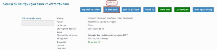 Cách đăng ký nguyện vọng xét tuyển đại học trên hệ thống của Bộ GD-ĐT-26