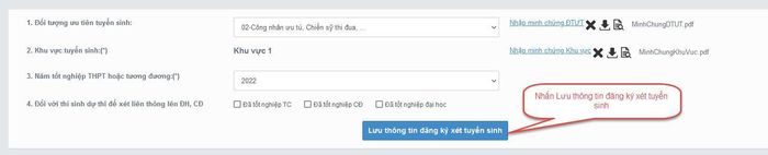 Cách đăng ký nguyện vọng xét tuyển đại học trên hệ thống của Bộ GD-ĐT-13