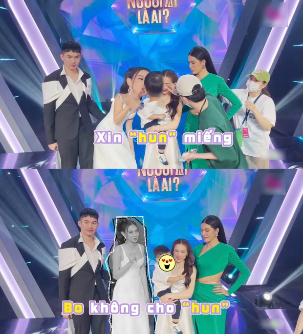 Tranh cãi việc Thuỳ Tiên xin hôn con trai Hoà Minzy: Phía nhà sản xuất Người Ấy Là Ai và nàng hậu nói gì?-1