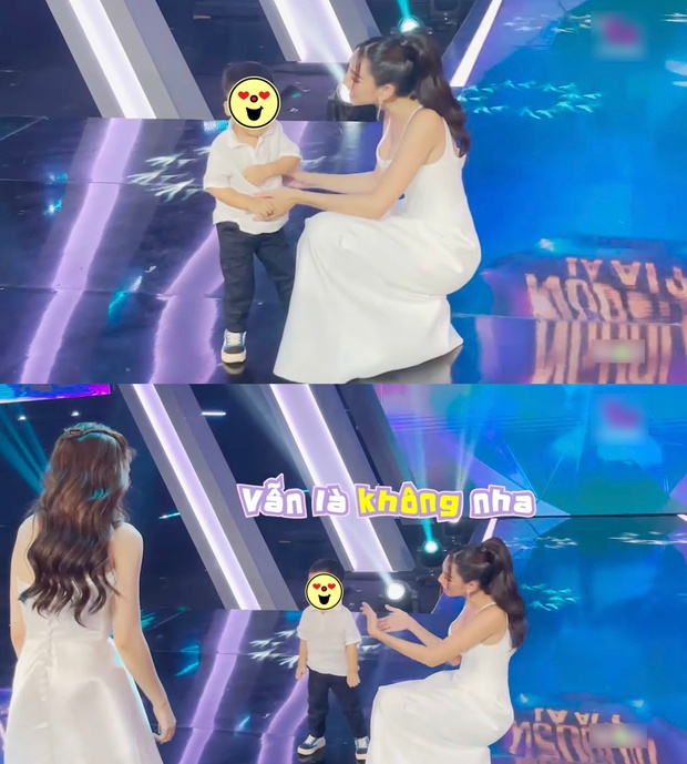 Tranh cãi việc Thuỳ Tiên xin hôn con trai Hoà Minzy: Phía nhà sản xuất Người Ấy Là Ai và nàng hậu nói gì?-2