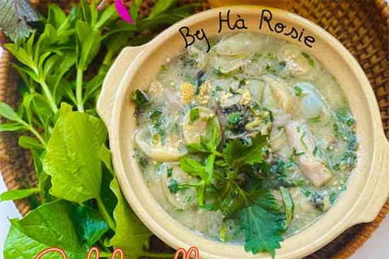 Nấu canh ngó khoai với ốc thơm ngon, không thể thiếu loại rau gia vị này
