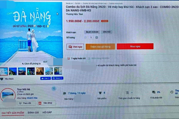 Cháy tour du lịch dịp nghỉ lễ 2/9-1