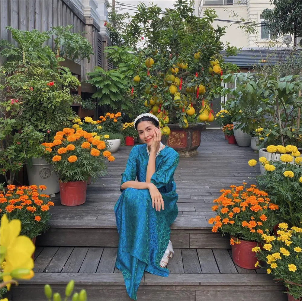 Biệt thự nhà Tăng Thanh Hà góc nào cũng sang chảnh, sân vườn đẹp như trời Tây-21