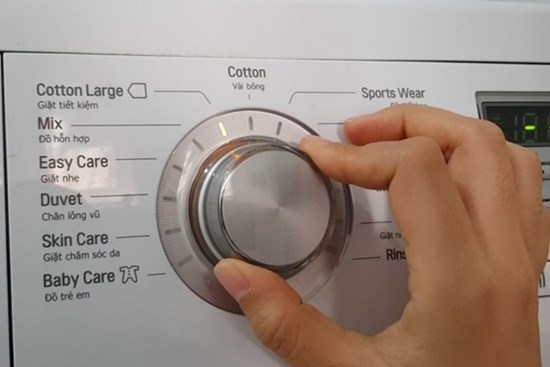 Chế độ giúp máy giặt tiết kiệm điện nước, quần áo sạch bong