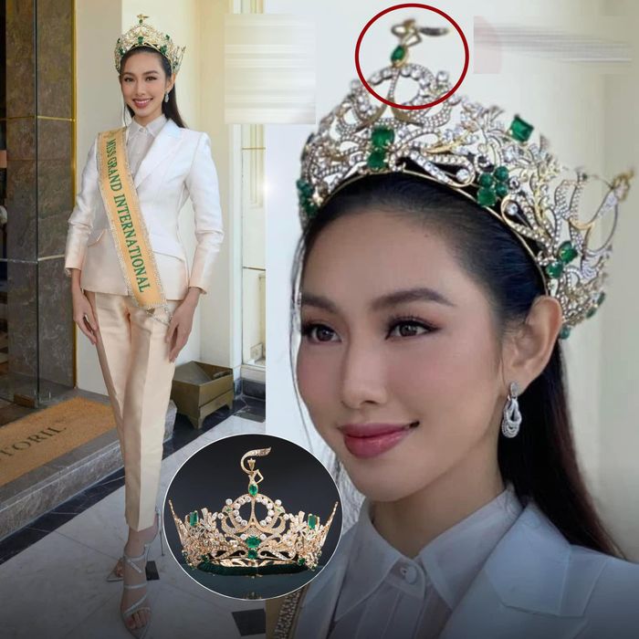 Quản lý hé lộ nguyên nhân vương miện 12 tỷ đồng của Hoa hậu Thùy Tiên gặp sự cố ở châu Âu-1