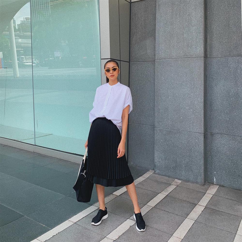 Mặc đẹp với chân váy midi không hề khó, nếu chị em học 12 cách mix từ sao Việt-11