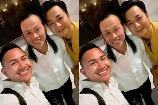 Hoài Linh xuất hiện với diện mạo khác lạ bên con trai ruột