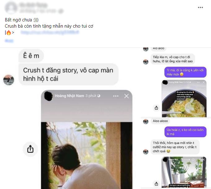 Nhờ bạn thân chụp màn hình story của crush, ai ngờ mất cả chì lẫn chài-1