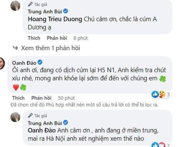NSND Trung Anh bỗng dưng đổ bệnh, khiến fan lo lắng vì sốt không ngóc đầu lên được-4