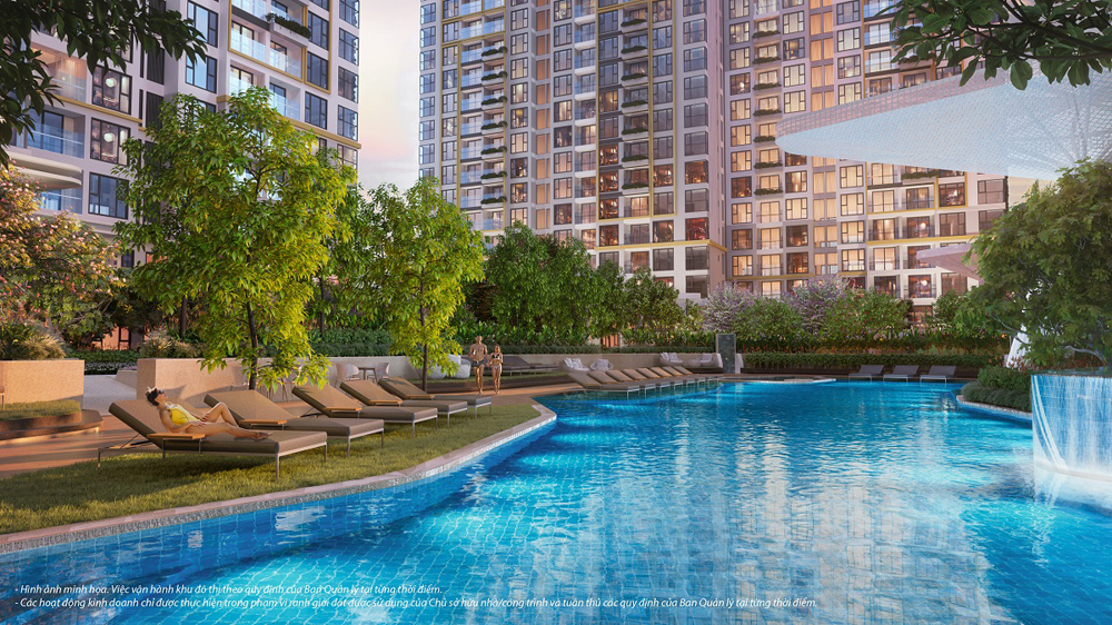 Hồ bơi phi thuyền - điểm nhấn trong chuẩn sống 5 sao tại Lumière Boulevard-2