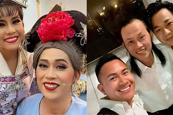 Nghẹn ngào khoảnh khắc NSƯT Hoài Linh thăm mộ cố nghệ sĩ Chí Tài-4