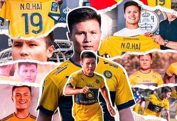 Báo Pháp chấm Quang Hải là bản hợp đồng xịn nhất của Pau FC trong hè 2022-1