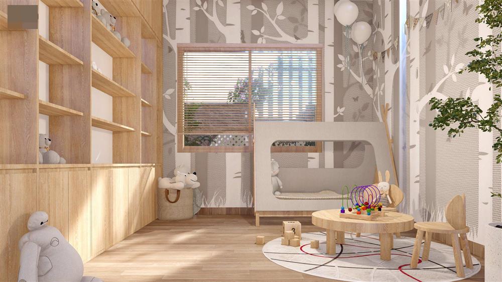 Nhà 1 tầng xây trên mảnh đất thắt eo, kiến trúc sư biến khuyết điểm thành lợi thế-13