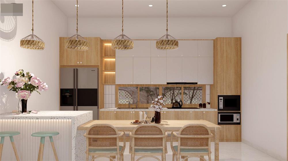 Nhà 1 tầng xây trên mảnh đất thắt eo, kiến trúc sư biến khuyết điểm thành lợi thế-19