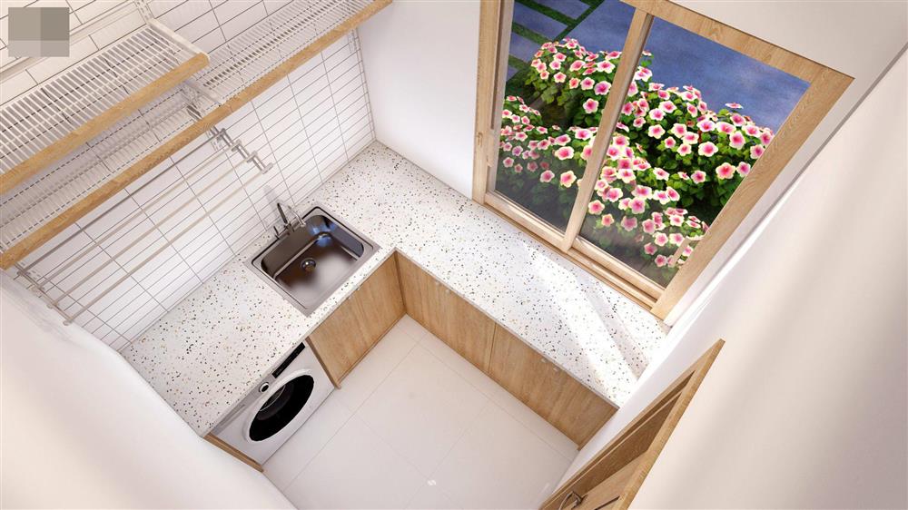 Nhà 1 tầng xây trên mảnh đất thắt eo, kiến trúc sư biến khuyết điểm thành lợi thế-29