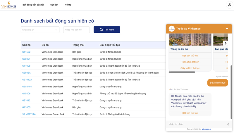 Ra mắt trợ lý ảo trên Vinhomes Resident và Vinhomes Online-3