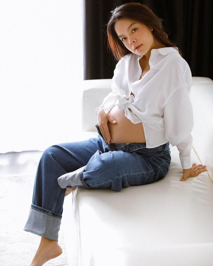 Mặt mộc cực xịn của Phạm Quỳnh Anh sau khi sinh khiến các chị em xin vía rần rần-1