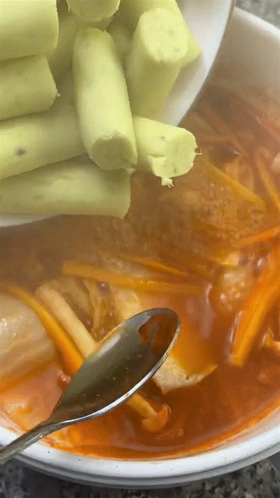 Dùng khoai lang làm Tokbokki vừa ngon lại chẳng lo tăng cân-6