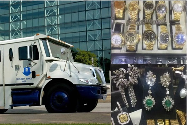 Vụ cướp trang sức lớn nhất nước Mỹ khiến 45kg đá quý và đồng hồ sang trọng bốc hơi-1