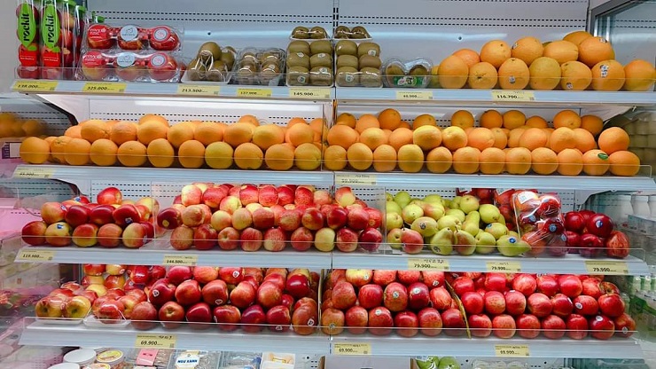 Trái cây nhập khẩu ngập chợ Việt với giá siêu rẻ”, táo Fuji chỉ từ 50 nghìn đồng/kg-1