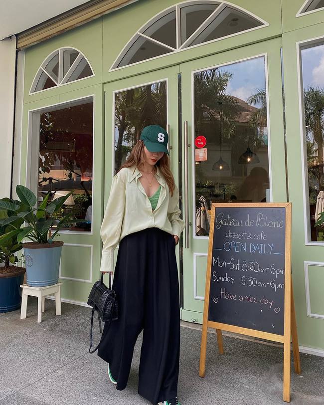 Sao Việt có 12 cách mặc áo sơ mi oversized cực kỳ trẻ trung, sang xịn mịn-7