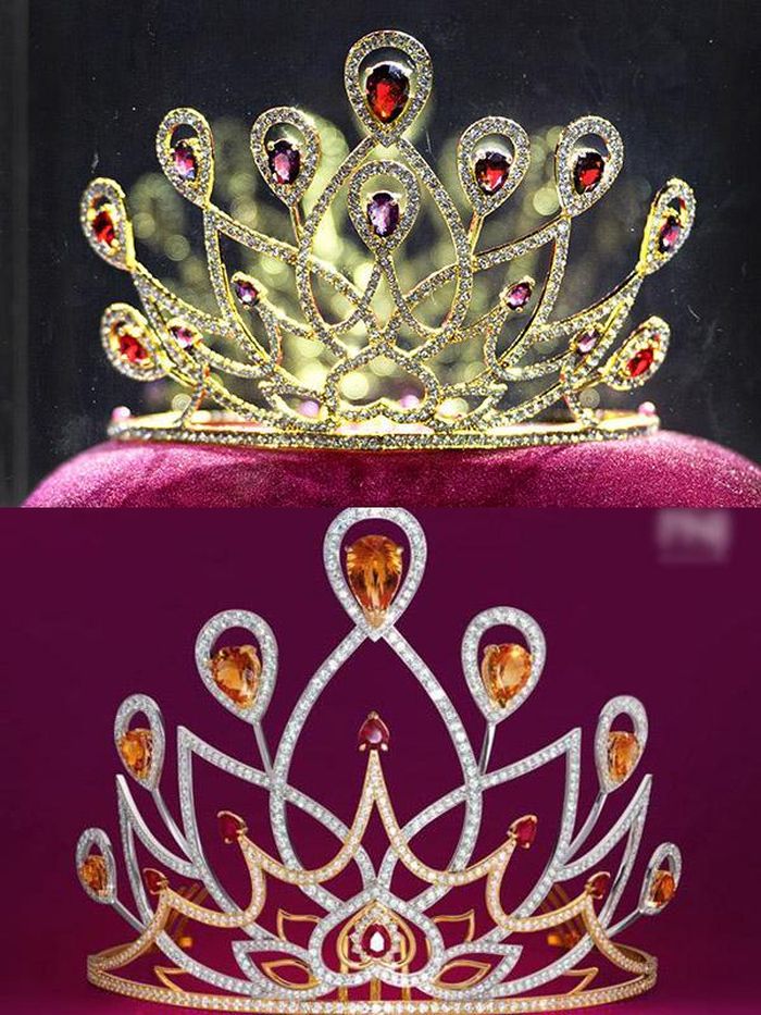 Vương miện 2 tỷ của Hoa hậu Thể thao Việt Nam vướng nghi án đạo nhái-1