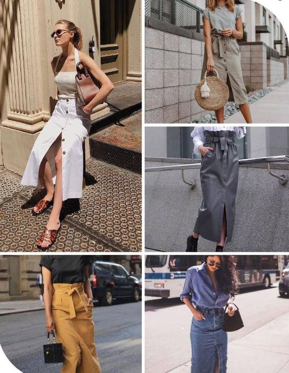 Kiểu váy liền này giúp che bụng mỡ triệt để, nàng nào diện lên cũng cao ráo thon gọn-11