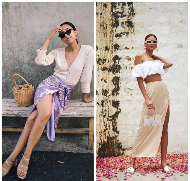 Kiểu váy liền này giúp che bụng mỡ triệt để, nàng nào diện lên cũng cao ráo thon gọn-10