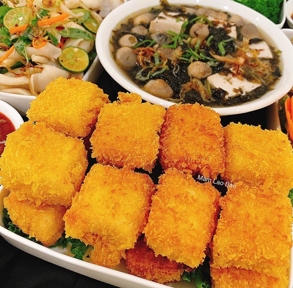 Mẹ đảm khoe mâm cơm chay tươm tất, hấp dẫn, ai cũng xuýt xoa khen đẹp không nỡ ăn-8