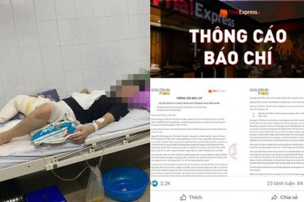 Nhân viên tuột tay khiến nồi súp nóng đổ lên người thực khách-1