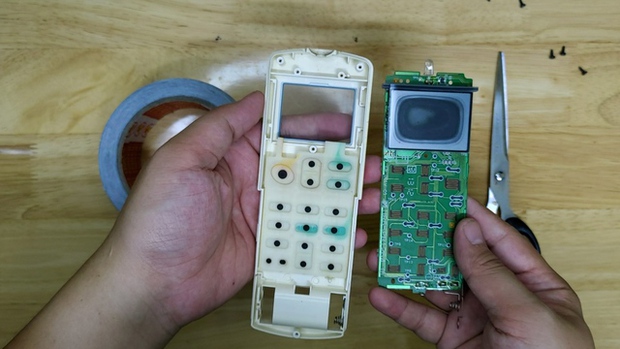 Hồi sinh điều khiển điều hòa bị chảy mực màn hình cho người mới: siêu đơn giản, ít tốn tiền-9